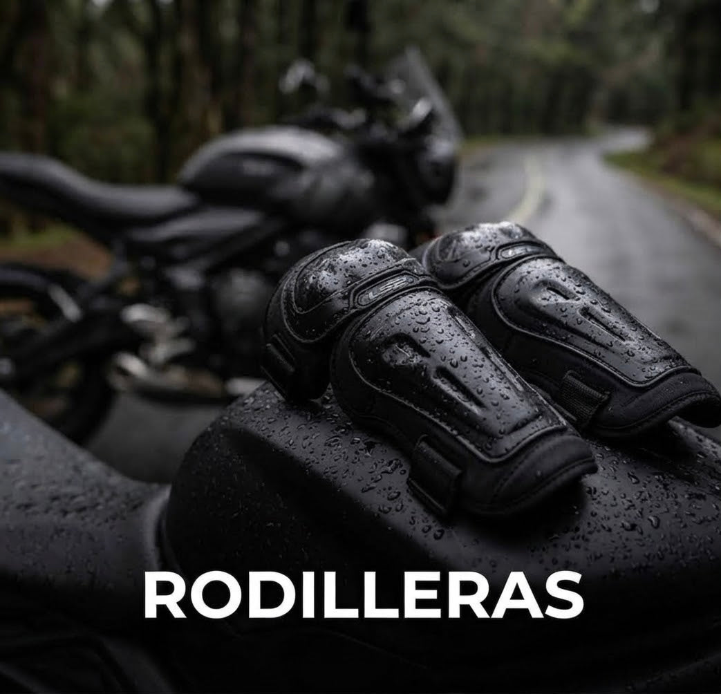 Kit de rodilleras y coderas para moto