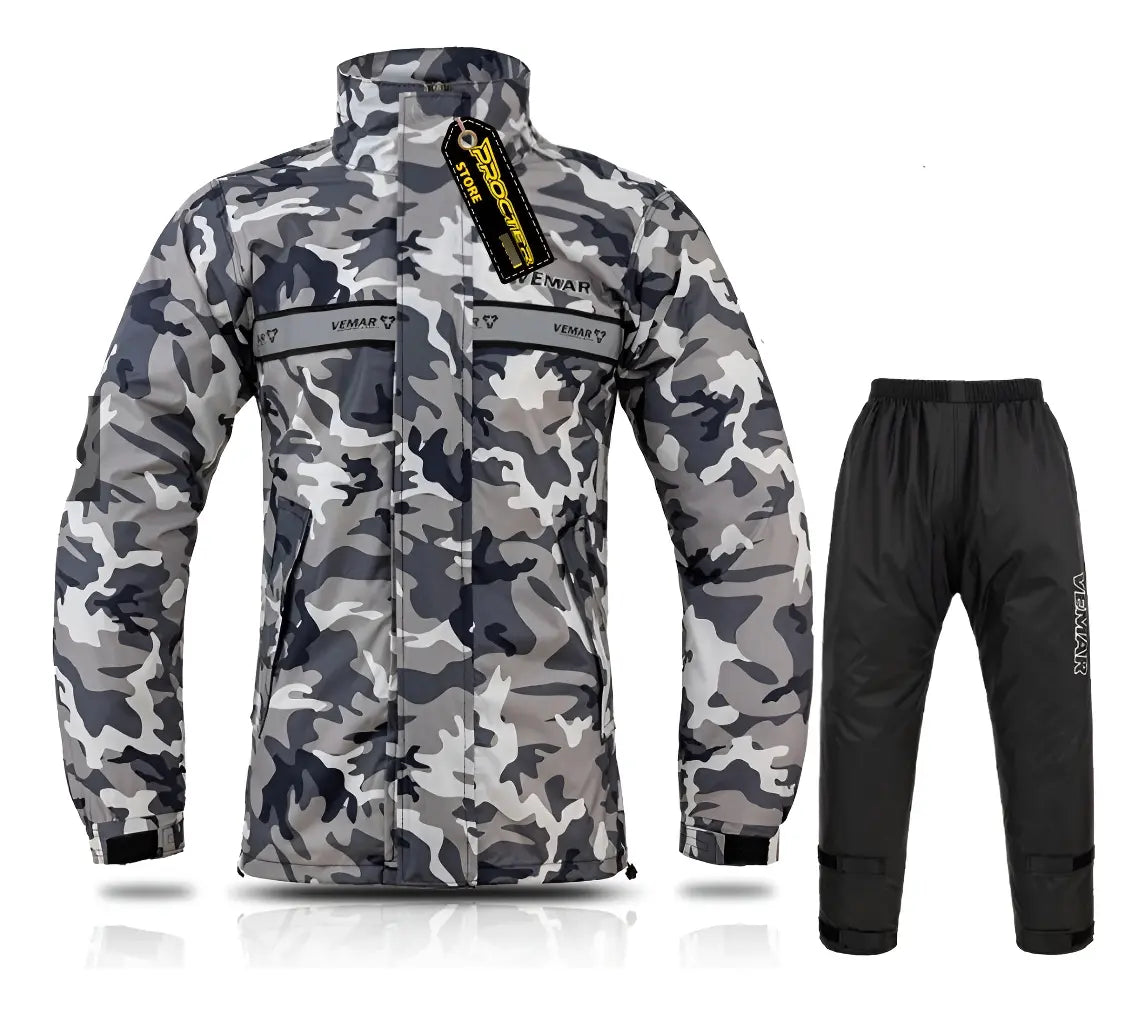 Sudadera Impermeable Vemar Reforzado Conjunto Camuflado