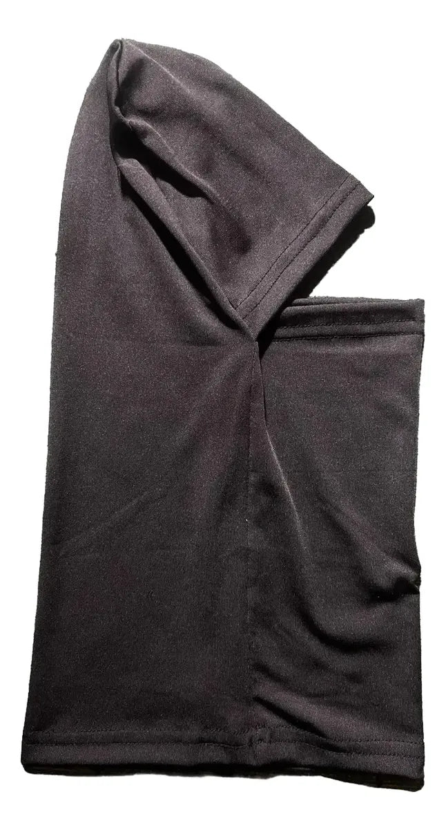Balaclava gris para moto vista de perfil