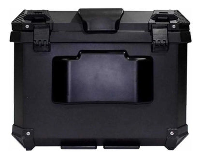 Baúl Trasero DR1 36 Litros con Espaldar Negro para Moto Urbano Desmontable - | Motoruta Store