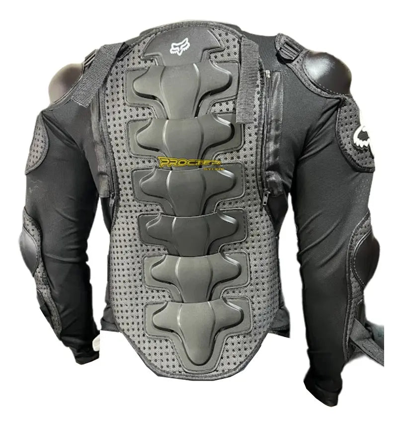 Espalda del body armor con protección dorsal