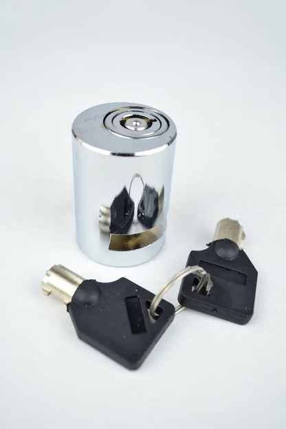 Candado Para Disco Moto Cilindro Tipo Pesado, Sin Alarma. - | Motoruta Store