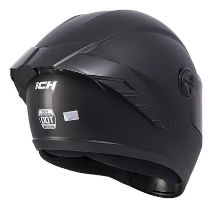 Casco ICH 501 de perfil con el sello de certificación DOT