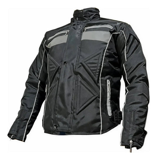 Chaqueta Para Motociclistas Dotacion Protecciones Reflectiva - | Motoruta Store