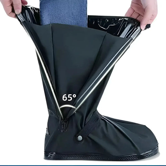 Zapatón impermeable con abertura amplia para calzar fácil