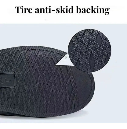 Suela antideslizante tipo llanta del cubre zapatos