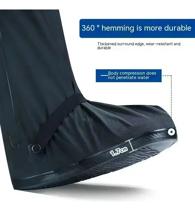 Costura reforzada en todo el contorno del cubre zapatos