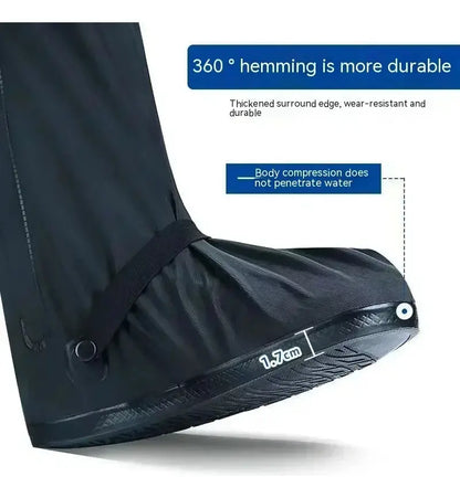 Costura reforzada en todo el contorno del cubre zapatos