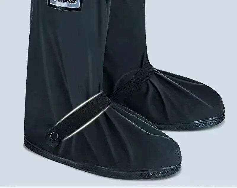 Par de cubre zapatos impermeables con cremallera y reflectivo