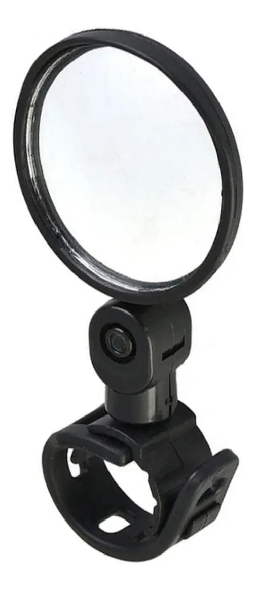 Espejo retrovisor redondo convexo con abrazadera para manubrio