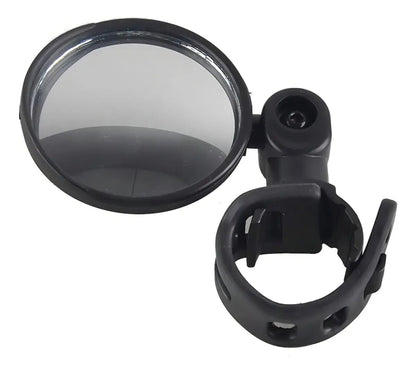 Espejo Retrovisor Redondo Convexo 360° para Manubrio de Bicicleta - | Motoruta Store
