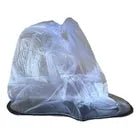 Impermeable para niños empacado en su bolsa transparente