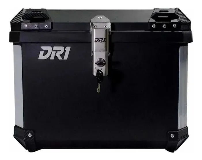 Maletero Cuadrado Dr1 70 Lt Black Negro - | Motoruta Store