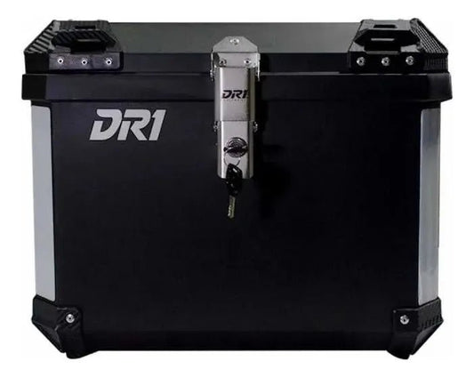 Maletero Cuadrado Dr1 70 Lt Black Negro - | Motoruta Store