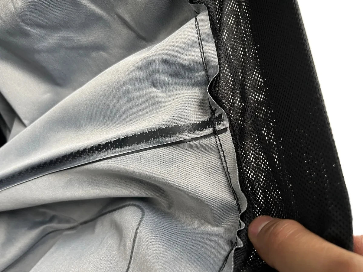 Forro en malla del pantalón impermeable enterizo