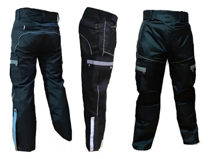 Pantalón Para Motociclista Anti-fricción Reflectivo Moto - | Motoruta Store