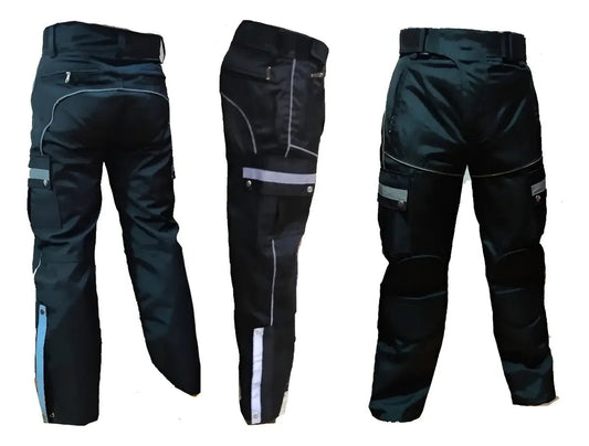 Pantalón Para Motociclista Anti-fricción Reflectivo Moto - | Motoruta Store