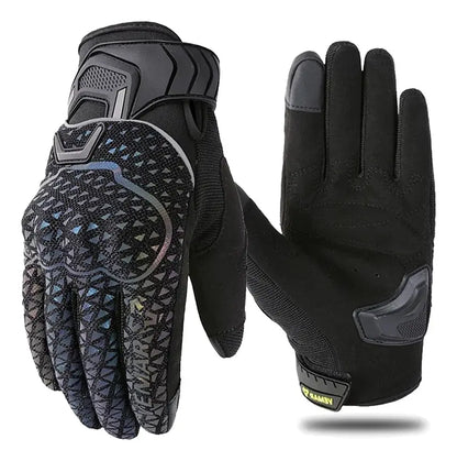 Par de guantes Vemar VE-17 negros, dorso y palma