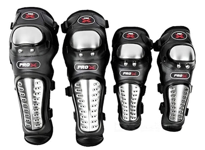 Rodilleras Y Coderas Metálicas Para Motociclistas M01 - | Motoruta Store